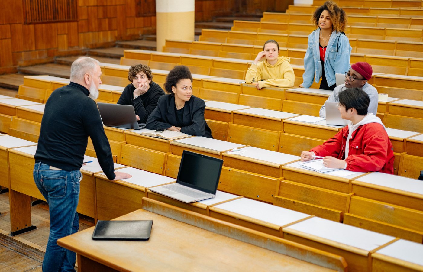 German University classroom